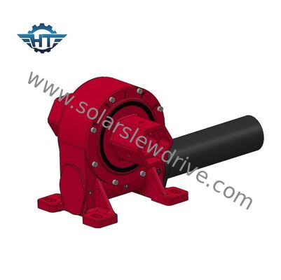 Купить Квадратный трубный поворотный привод с улучшенной торсионной жесткостью и производительностью для одноосевых солнечных систем слежения online manufacture